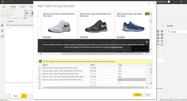 How To Get Data From Web Page Into Power BI